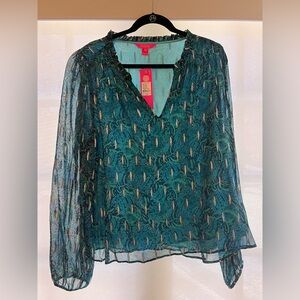 Lilly Pulitzer Long Sleeve Giana Top - NWT